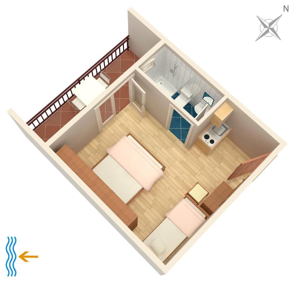 Apartments With A Parking Space Tucepi, Makarska - 6695 외부 사진